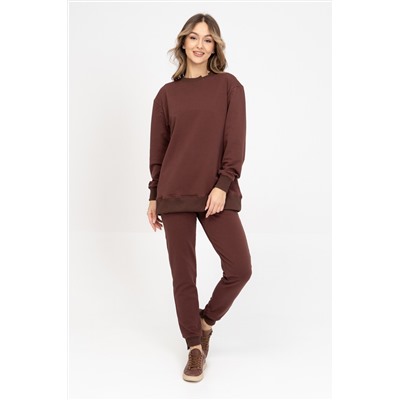 Джемпер женский 23-415L3-33 коричневый