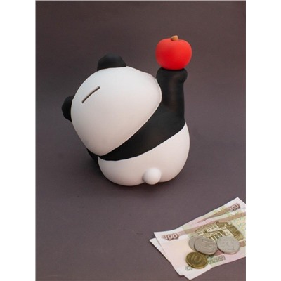 Копилка "Panda with apple"