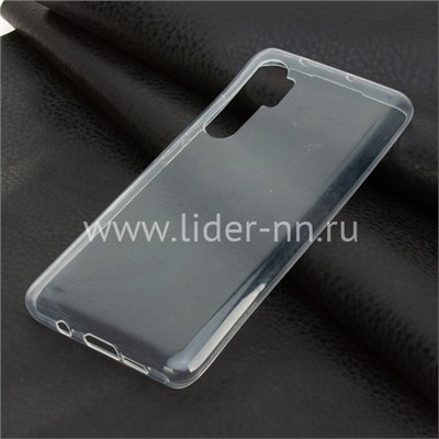 Задняя панель для Xiaomi  Redmi Mi Note 10 Lite Силикон  прозрачная (пакет)