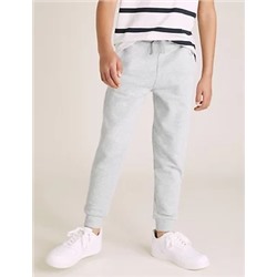 2pk Cotton Joggers (6-16 Yrs)