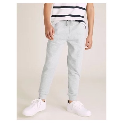 2pk Cotton Joggers (6-16 Yrs)