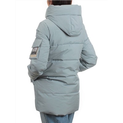 ZZM-21627 GRAY BLUE Куртка зимняя женская (150 гр. холлофайбер)