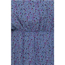 Платье Элегантное синее П10090