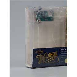УЦЕНКА НИТЬ ROSA. IP20, 5 м, Н.С. LED(1608)-100-4.5V, ААx3 (не в компл.), 2 режима, Т/БЕЛЫЙ