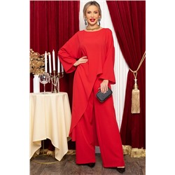 Блуза Лестия (красная) Б14714-16М