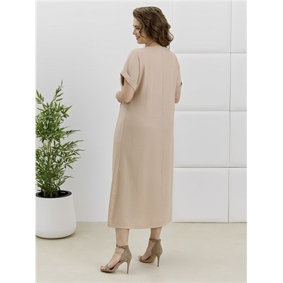 Женское платье Скарлет ПЛ-417 / бежевый