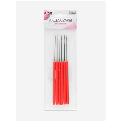 Игла для поднятия петель, 15 см, красная