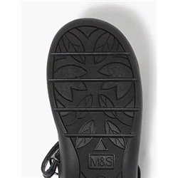 Kids' Leather Freshfeet™ School Shoes (8 Small - 1 Large)