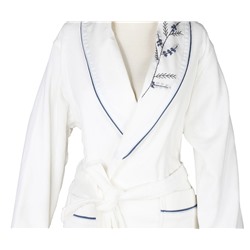 Халат Велюровый Женский (M) Derin-Krem Bayan Bornoz Medium - EcoCotton