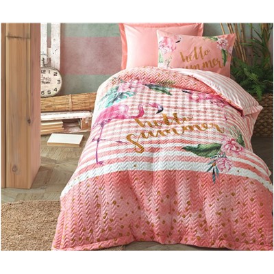 Подростковое КПБ со Стеганным Пододеяльником Ранфорс Girls&Boys - cotton box