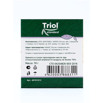 Лакомство "Triol" в пеньке для грызунов с фруктами, 70г