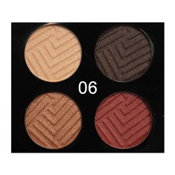 Тени O.TWO.O 4 Colours Eyeshadow №6 4x2.5 g