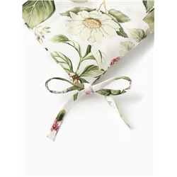 Сидушка на стул Этель Organic home, 42×42×7 см, репс 210 г/м², 100% хлопок