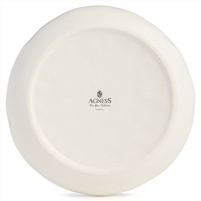 ТАРЕЛКА ЗАКУСОЧНАЯ AGNESS "С НОВЫМ ГОДОМ!" 17*3 СМ