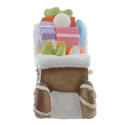 GAEM Фигрка декоративная "Сани" с подсветкой (АААх3, н/п), L38 W22 H35 см