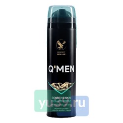 Гель для бритья Q MEN для чувст. кожи, экстракт шалфея и масло черного тмина, 200мл