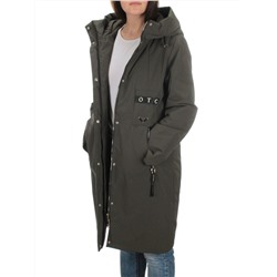 BM22913 DK.GRAY Пальто демисезонное женское (100 гр. синтепон)