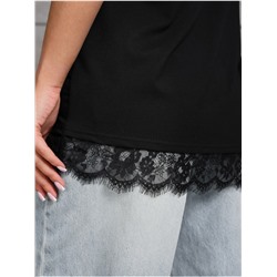 Футболка "Джулия" черный женская