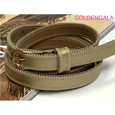 Ремень женский из экокожи 1,5х111 см Р3 тип 5