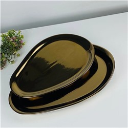 232-013 Набор из 2 блюд 35,5/30,5см ВИНТАЖ в под.уп.(х6)Фарфор