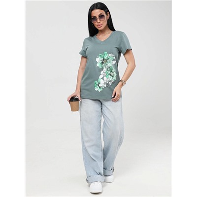 Футболка Вейгела хаки ИвК