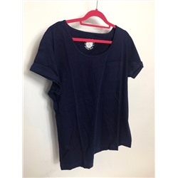 petite fieur  футболка синяя короткий рукав 40/42