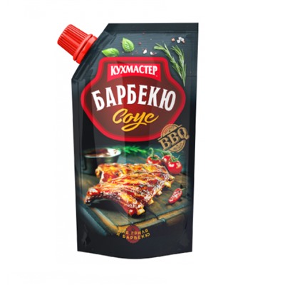 Соус КУХМАСТЕР  "Барбекю", 260 г (дой-пак), Соус «Барбекю»
