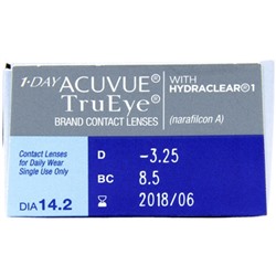 1-Day Acuvue TruEye, 30pk