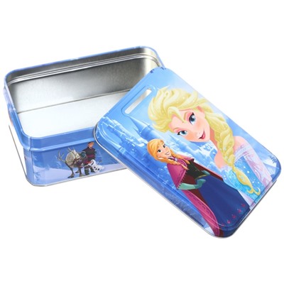 Копилка 14×10×5.8 см, металл, Холодное сердце