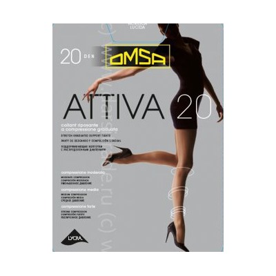 Колготки женские Attiva 20 XXL Omsa Дроп