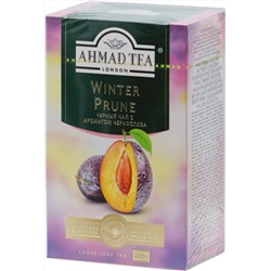 AHMAD TEA. Flavoured Collection. Winter Prune 100 гр. карт.пачка