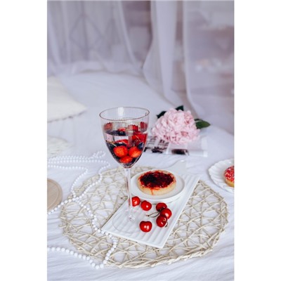 Блюдо для подачи Magistro «Гриль Бланш», 35.5×14 см, фарфор, белое