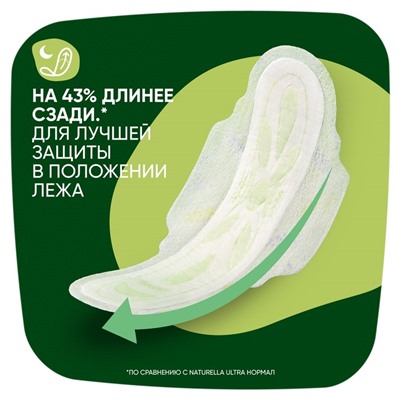 Женские гигиенические прокладки Naturella Night Single, 7 шт./уп