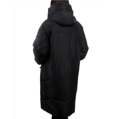 118 BLACK Пальто зимнее женское (холлофайбер 200 гр.)