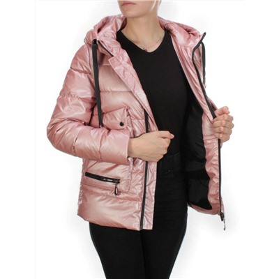 8063 PINK Куртка демисезонная женская (130 гр. синтепон)