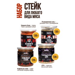 Стейк (для любого вида мяса), набор специй