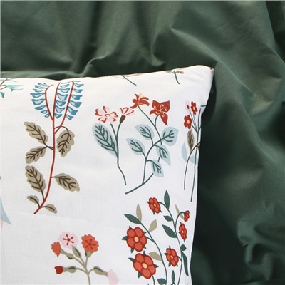 Постельное бельё "Этель" 1.5 сп Alpine meadow 143*215 см, 150*214 см, 50*70 см - 2 шт, поплин, хл 100%
