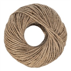 Шпагат джутовый, 1.5 мм, L 100 м, 2-ниточный, Сибртех