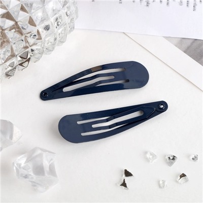 Невидимки для волос «Астория», набор 12 шт., классика, 4.5 см