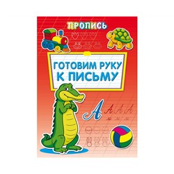 Пропись А4"Готовим руку к письму"Проф-Пресс" ПР-6507 /50/Россия