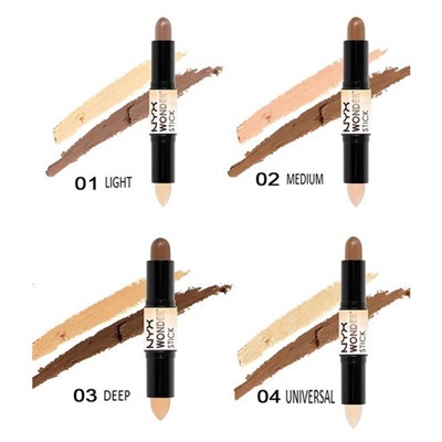 Корректор NYX Wonder Stick Highlight And Contour Stick 2in1 № WS02 4 g