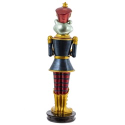 GAEM Фигурка декоративная "Солдатик-лягушонок", L9,5 W9,5 H37,5 см