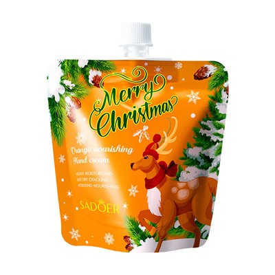 Крем для рук Апельсин SADOER, 30 гр (Новогодняя серия)