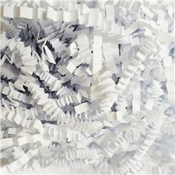 Наполнитель гофрированный бумажный для подарков "deVENTE" 100г белая бумага 9043409/Китай