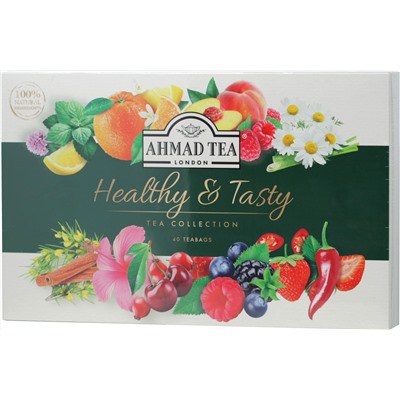 AHMAD TEA. Herbal Infusion. Ассорти карт.упаковка, 40 пак.