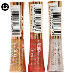 Блеск для губ Loreal 3 Lipgloss Glam Shine №12 6 ml (упаковка)
