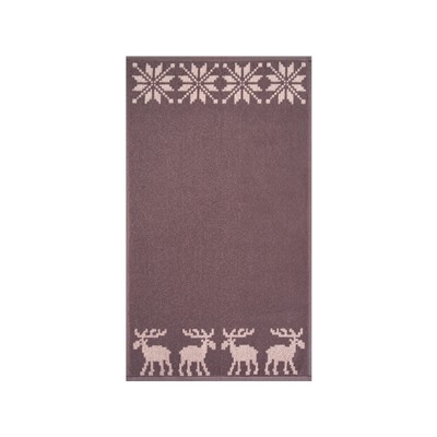 Полотенце махровое 6с103.412ж1 Расписные и олени(т.с.мальв1) 50х90см