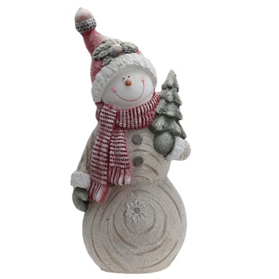 GAEM Фигурка декоративная "Снеговик" с подсветкой (АААх3, н/п), L24 W15 H53 см, 2в.