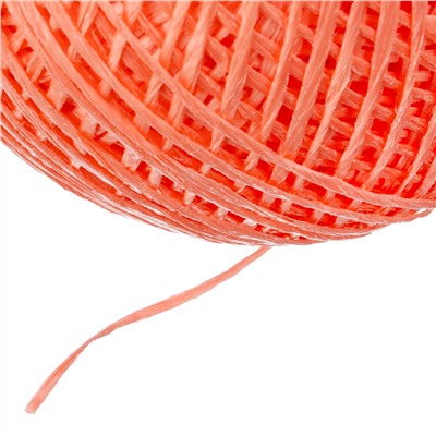 Шпагат полипропиленовый красный, 1.7 мм, L 400 м, Сибртех