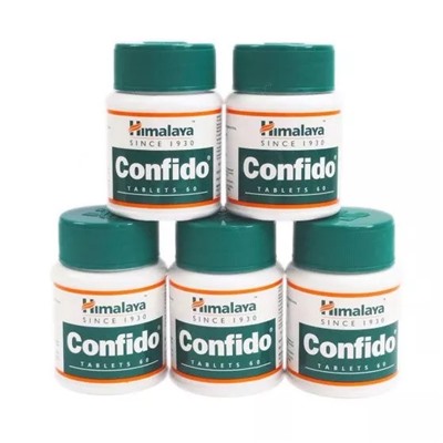 Набор Конфидо (5 х 60 таб, 330 мг), Confido Set 5, произв. Himalaya